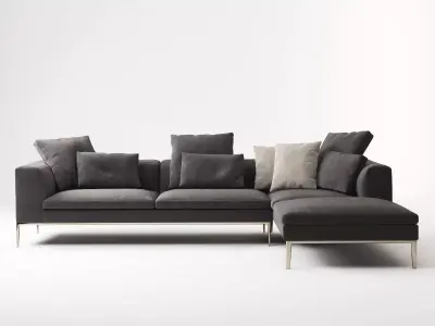 Michel sectional sofa 3D model
