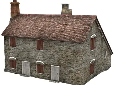 Derelict Cottage 3D model