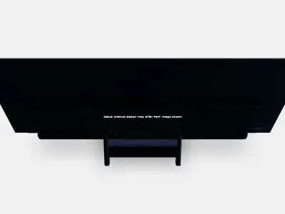 138 m S90D OLED 4K Smart TV 3D model