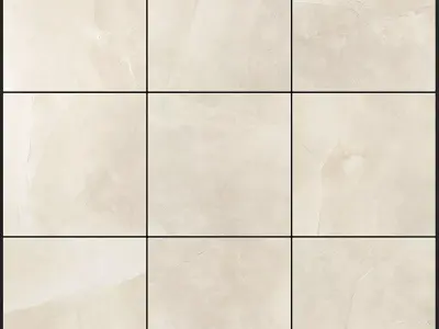 Yurtbay Seramik Classic Pulpis Ivory 300x300 Set 3 3D model