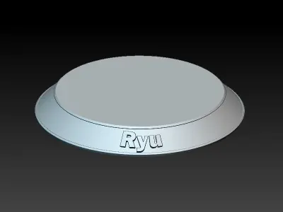 Street Fighter Ryu - Fight stance pose 3D print model