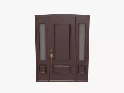 Door 01 Low-poly 3D model get