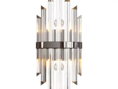 GLASS BRA CHROME 3D model