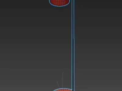 POT Floor lamp 3D model