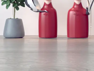 Hanfu Sculpture Decoration Chinese New 3D model