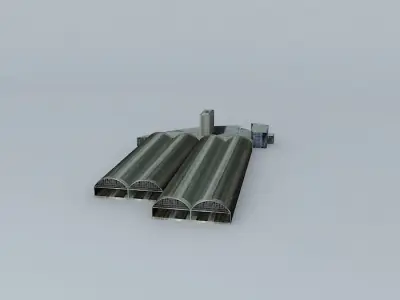 Manchester Piccadilly Train Station 3D model