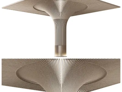 parametric column 3D model