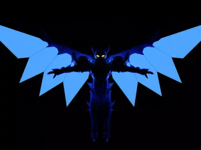 Balance Breaker Hokuryuukou and Balance Breaker Sekiryuutei Low-poly 3D model