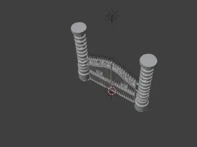 Entrance Gate 3D print model
