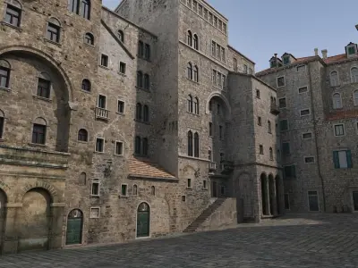 Old Town 05 3D model