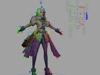 Lyette 3D model