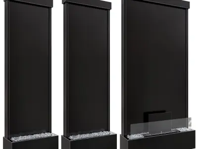 Wall watter waterfall 3 3D model