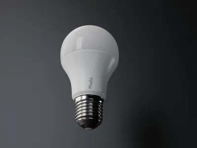 Realistic bulb model 3D model