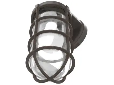 Wall Light 1 Textured  3D model