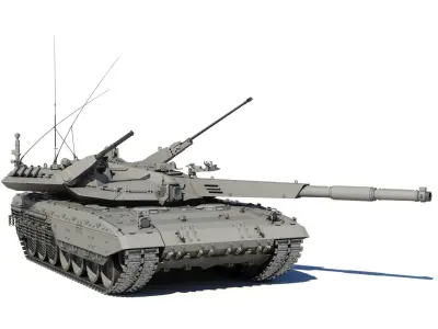 Armata T-14 Concept 3D model