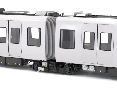 Hitachi Rail Driverless Metro Copenhagen 3D model
