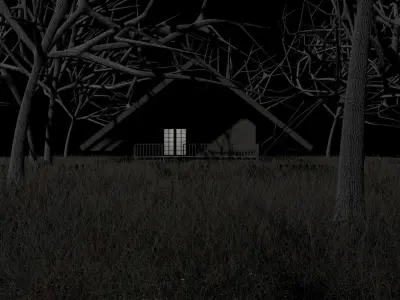 Isnt Huanted House 3D model