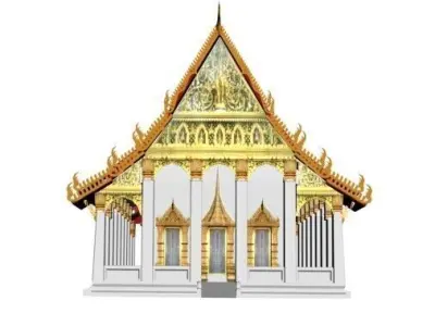 hor phra monthian dharma 3D model