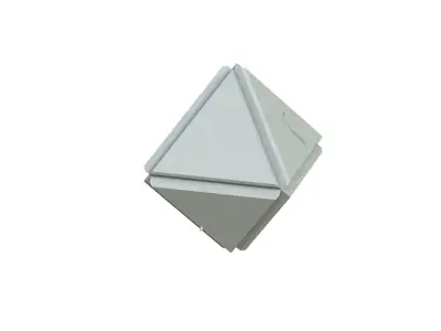 Sci Fi Object No 1834 Low Poly Low-poly 3D model