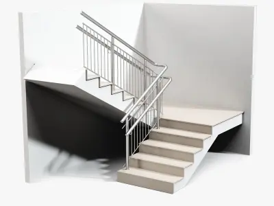 STAIRS abstract design 3D model