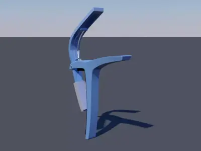 Guitar Capo 3D model