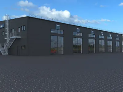 MAN Service Germany 3D model