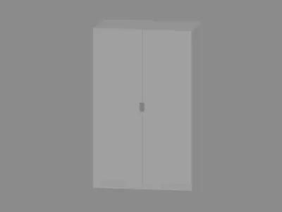 Closet Low-poly 3D model