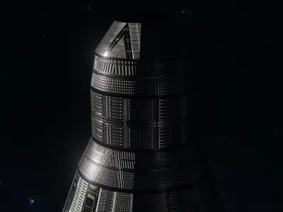 Apollo Space Capsule 3D model