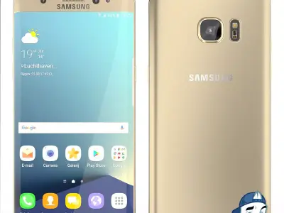 Samsung Galaxy Note 7 for Element 3D 3D model