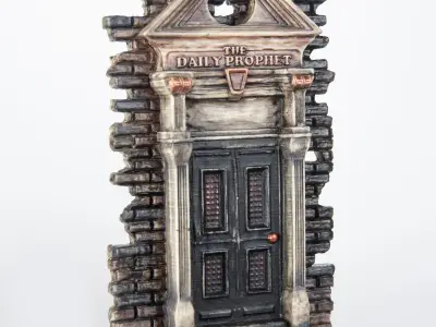 The Daily Prophet Gate - Harry Potter 3D print model