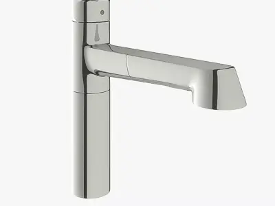 Grohe Europlus mixer 3D model