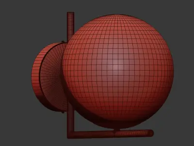 Wall Light Set 3D model