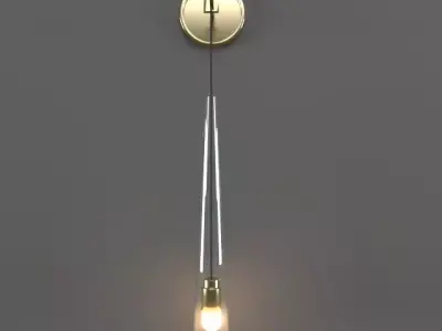 Jonathan Browning Apollinaire Sconce 3D model