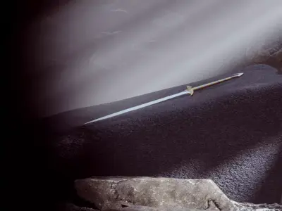 The Hobbit sword 3D model