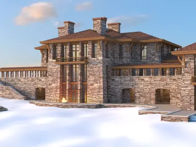 The Chalet Complex 3D model