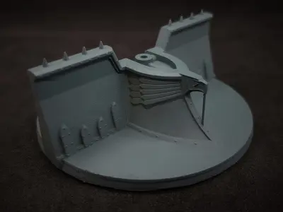Heavy Weapon Barricades 3D print model