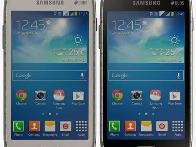 Samsung Galaxy S Duos 2 S7582 all color 3D model