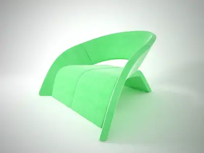 06 YELLER CHAIR 3D model