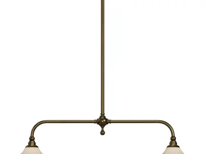 The Heirloom Gaselier Light by deVOL 3D model