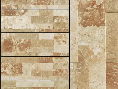 Keros Montenegre Beige 3D model