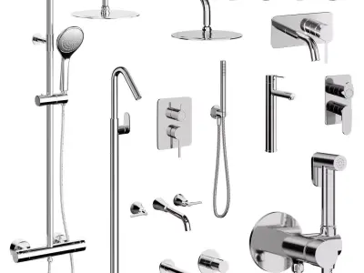 Faucet Set Ramonsoler 3D model