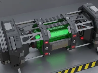 Sci-Fi Device 3D model