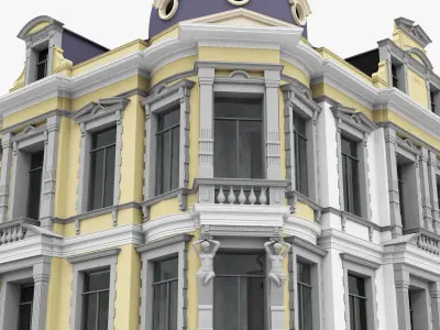 Classic Townhouse 3D model