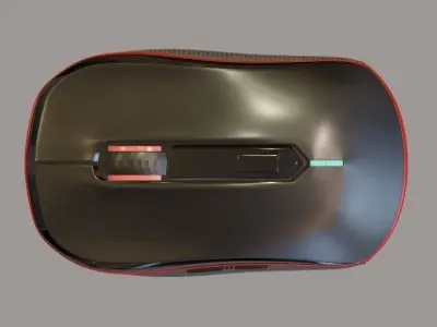 Wireless mouse 3D model purchase