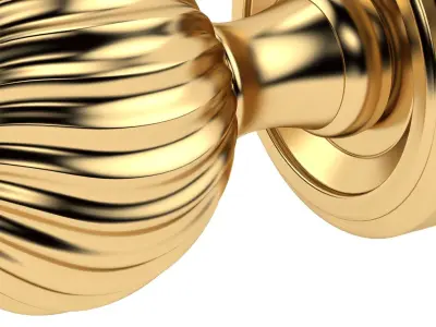 Clarisse Mortice Door Knob 3D model