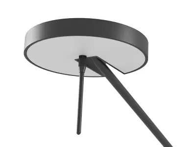 Invisible Table Lamp LedsC4 3D model