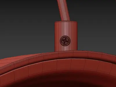 Oros LED Chandelier By Kuzco Lighting 3D model