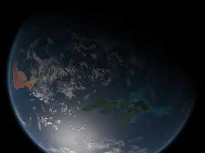 Oceanic Planet 02 Free 3D model