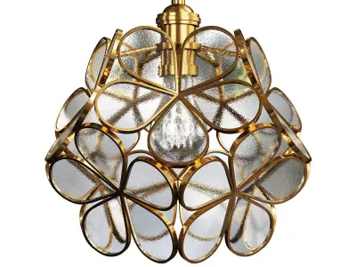 SUM chandelier Low-poly 3D model