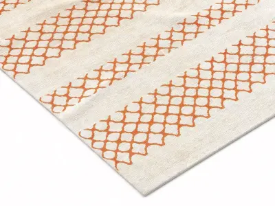 Onoko rug with stripes 3D model